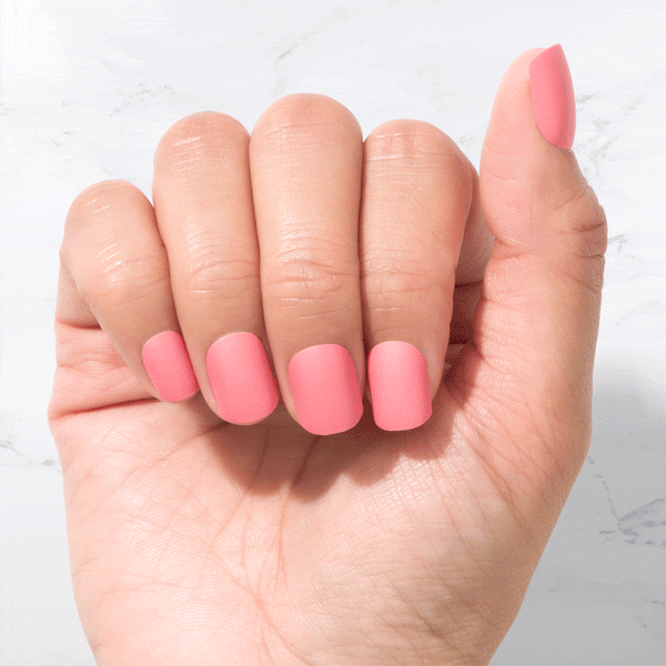 Sustainable Nails Paradise Pink Square