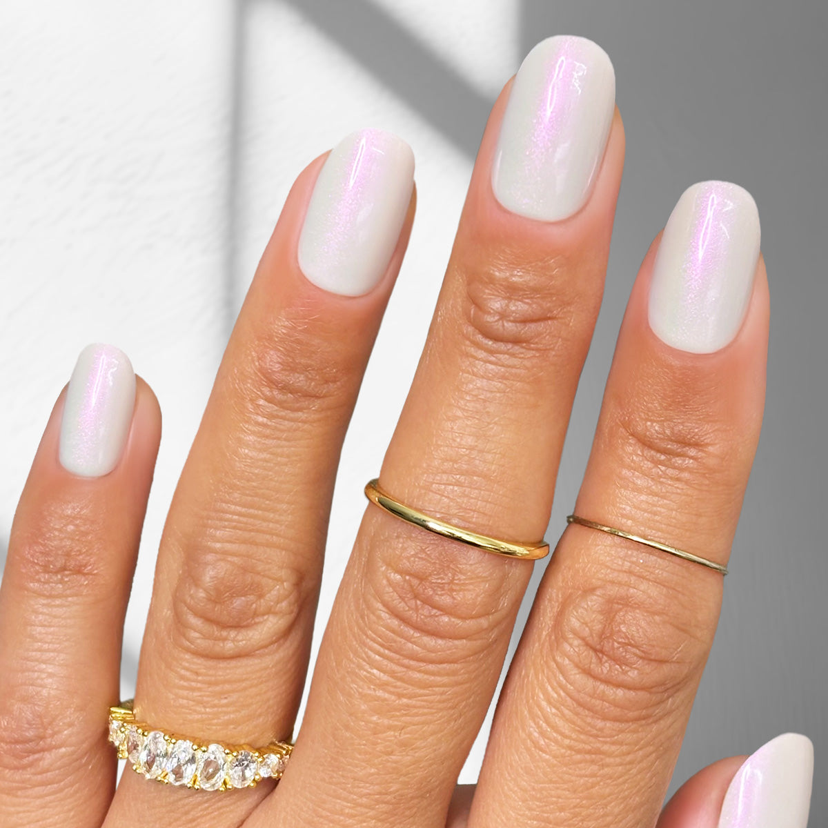 Snapdragon Glazed - Oval Sustainable Nails