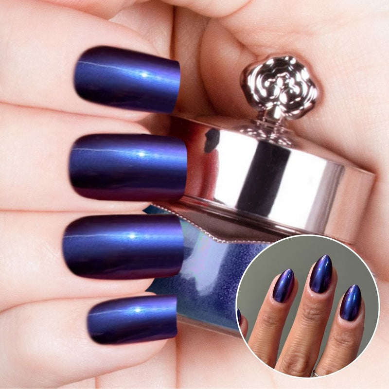 Blue Haven - Metallic Nail Powder