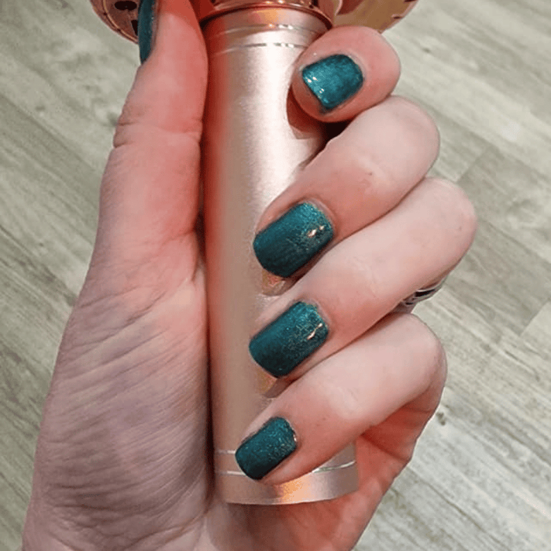 Dark Cyan - Classic Nail Powder