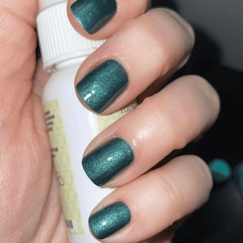 Dark Cyan - Classic Nail Powder