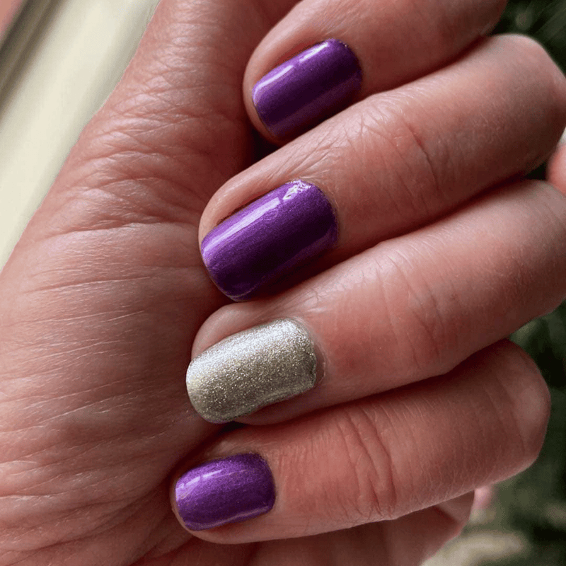 Dark Violet - Classic Nail Powder