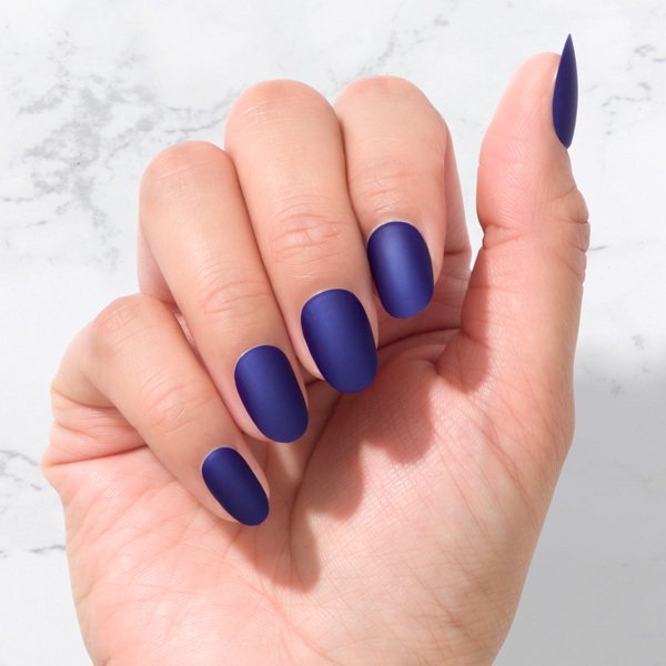 Sustainable Nails  - Denim - Oval