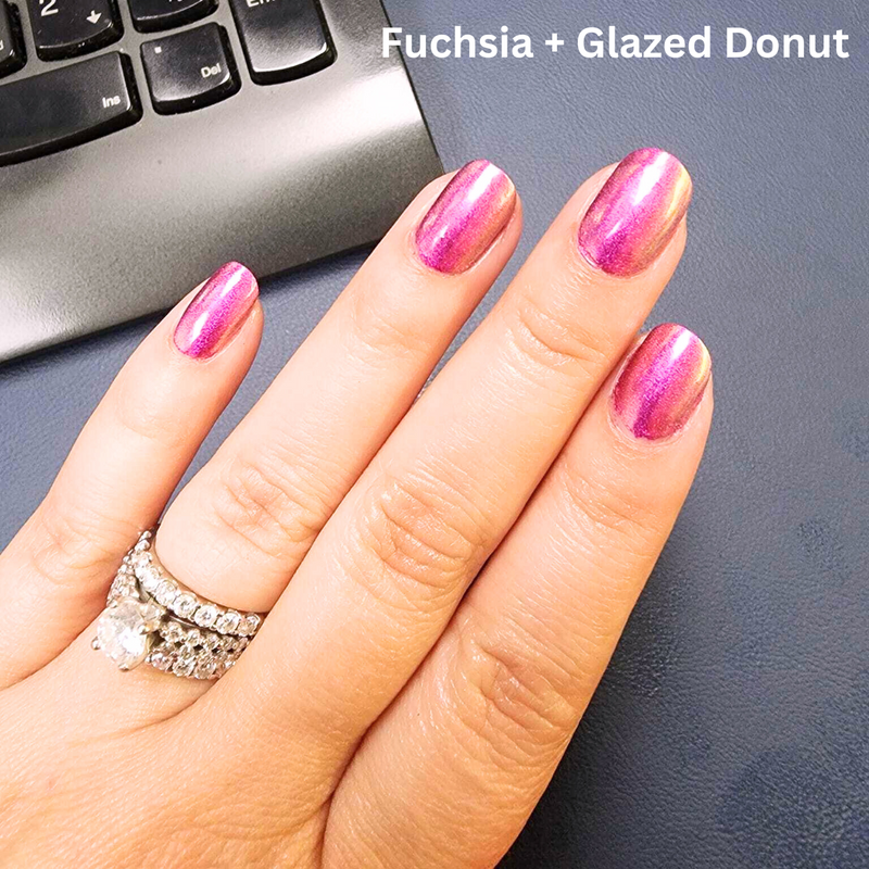 Glazed Donut - Metallic Nail Powder