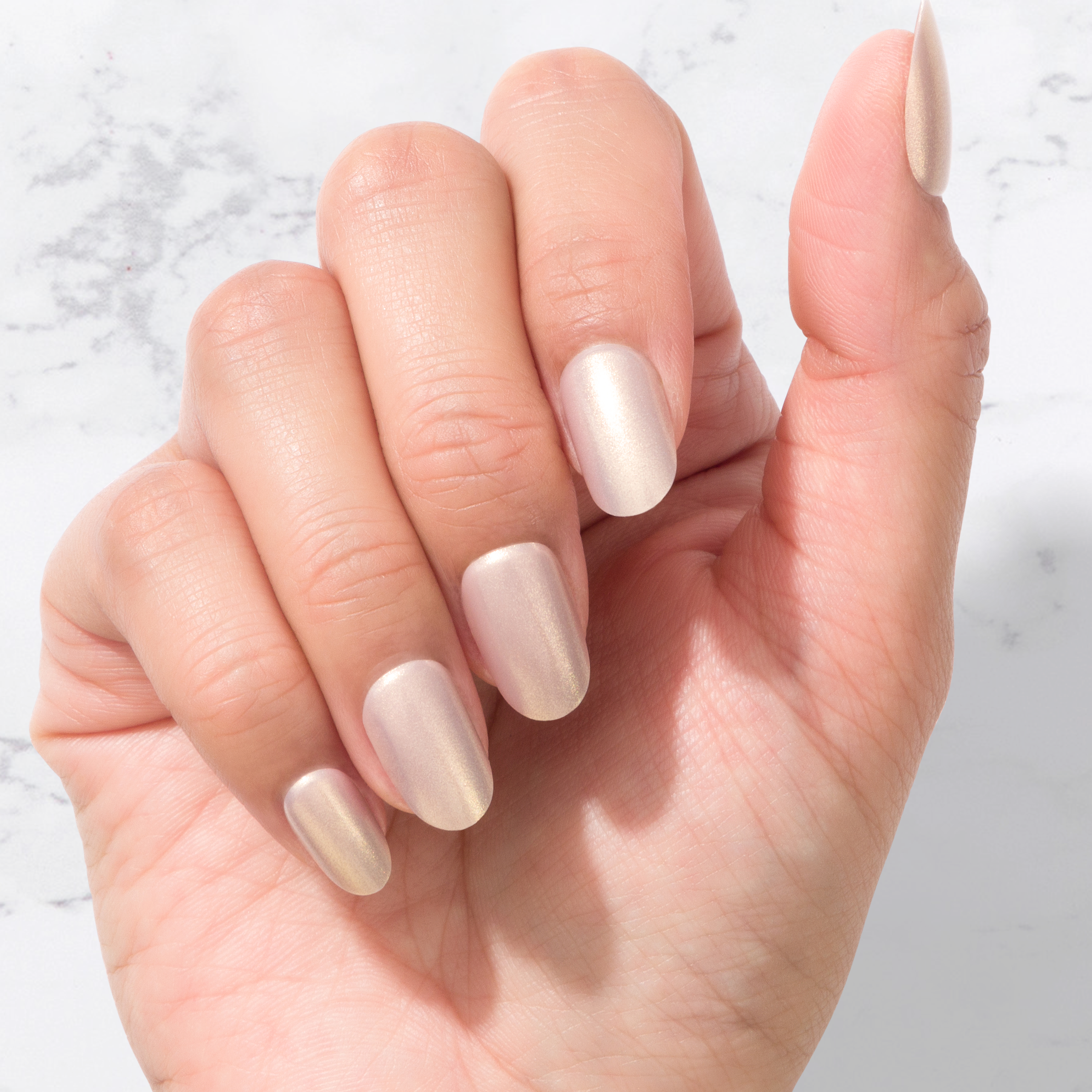Fawn - Oval  Sustainable Nails