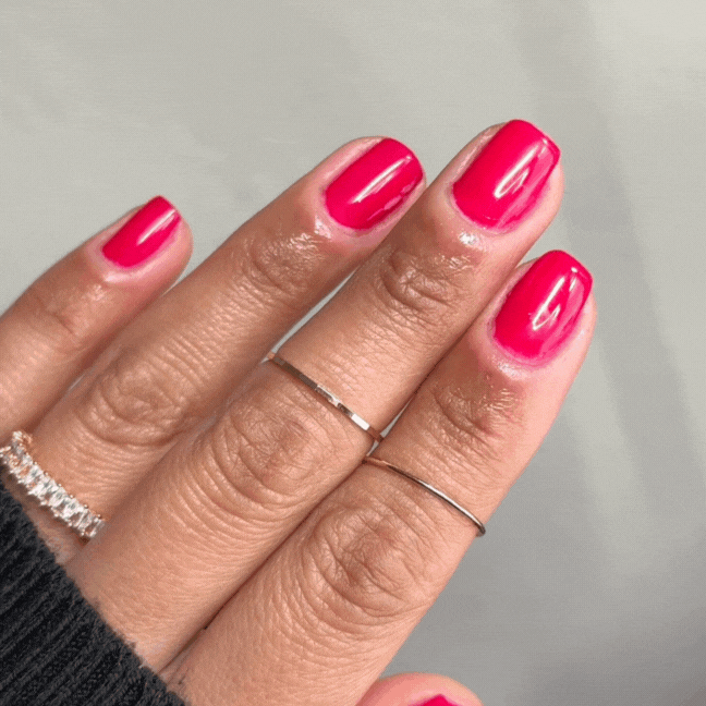 Glow Red - Neon Classic Nail Powder