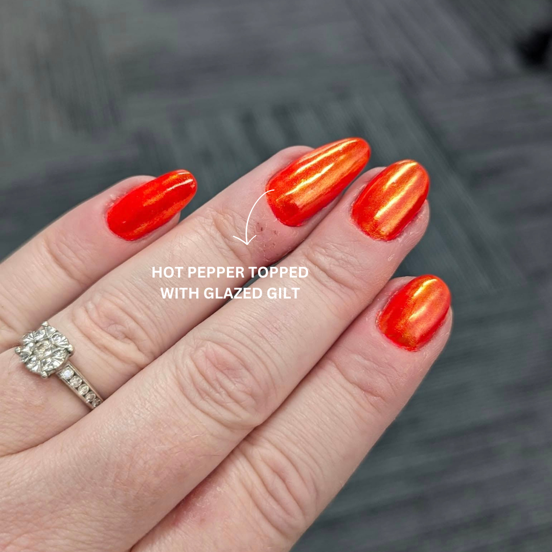 Hot Pepper - Classic Neon Nail Powder