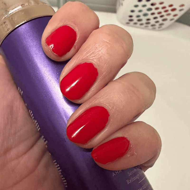 Luminous Red - Matte Nail Powder