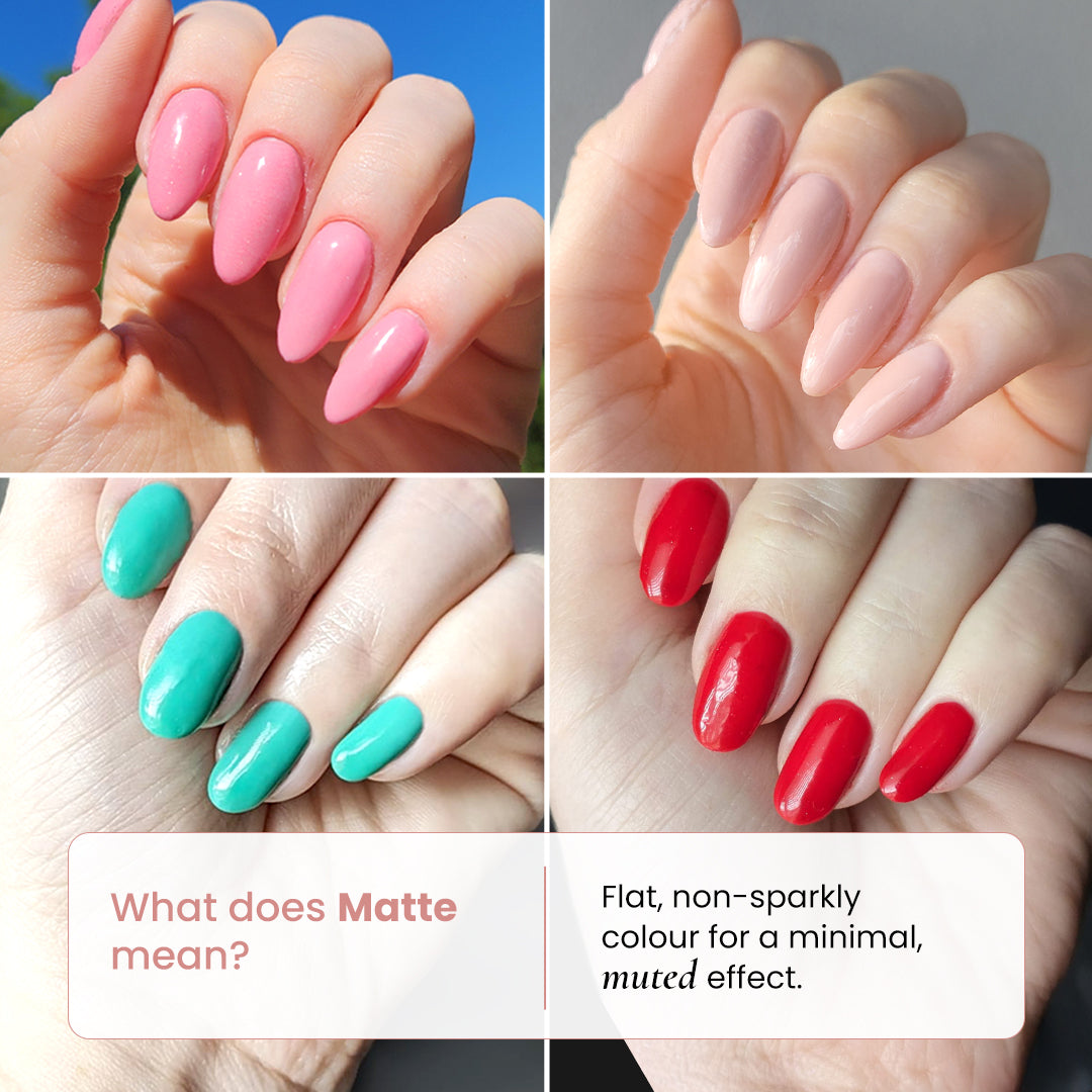 Tiffany Shimmer - Matte Nail Powder