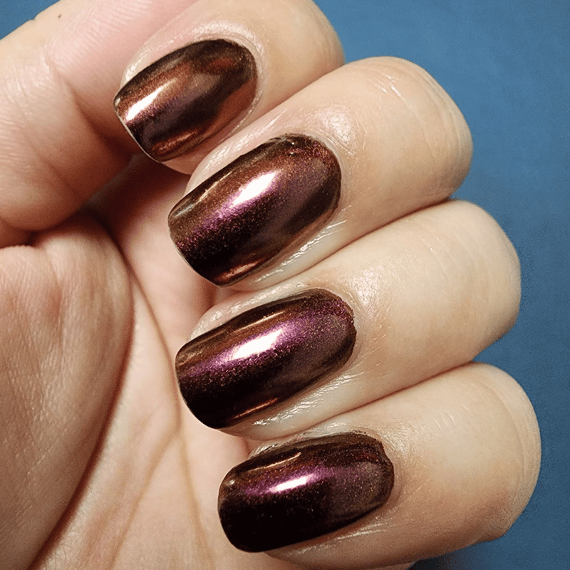 Maroon - Metallic Nail Powder