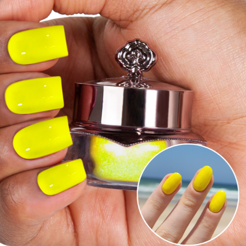 Lemon - Matte Nail Powder