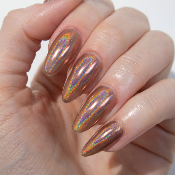 Petunia - Holographic Nail Powder - Pre Order Shipping 18th July