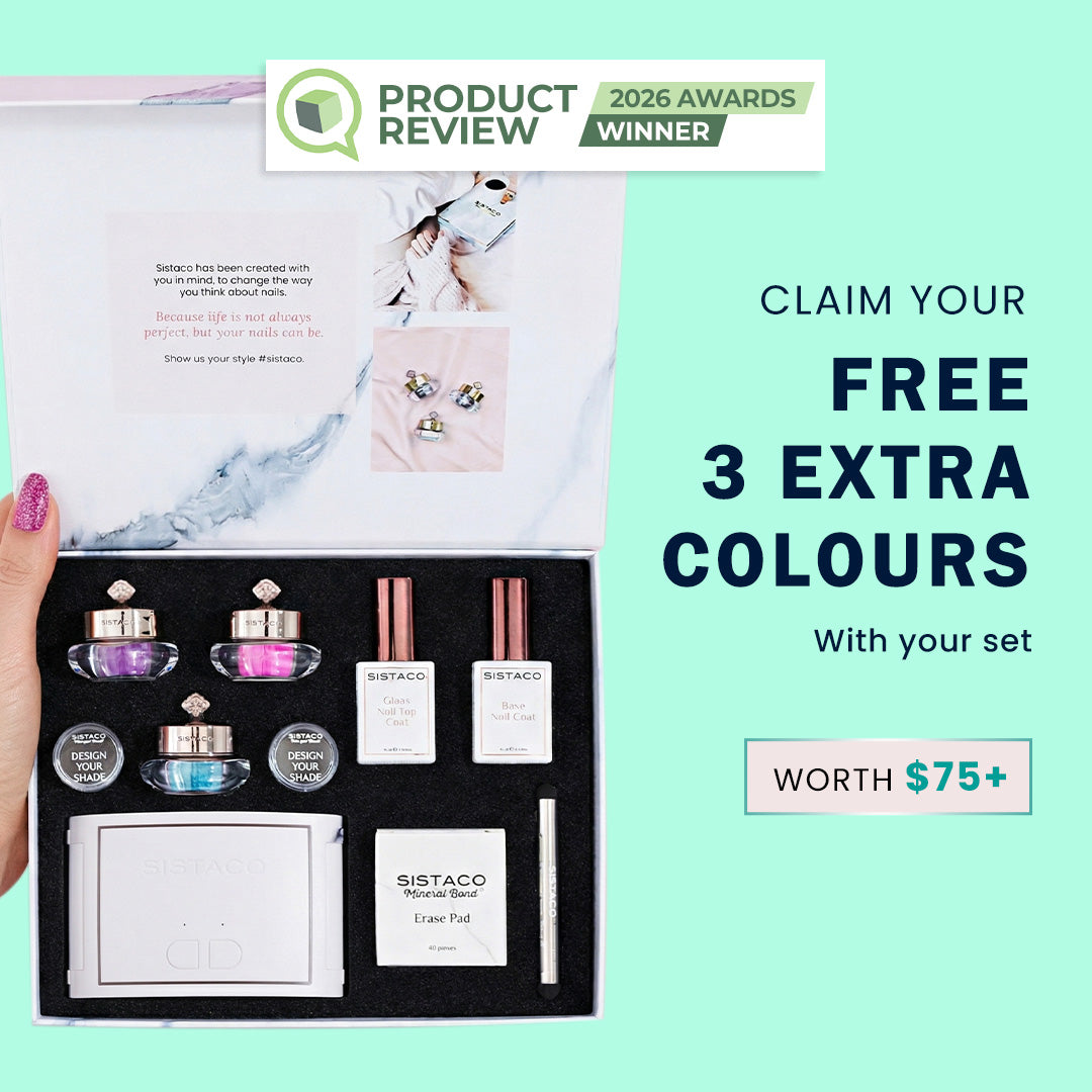Sistaco™ Mineral Bond Nail Set (GET 3 EXTRA COLOURS FREE!)
