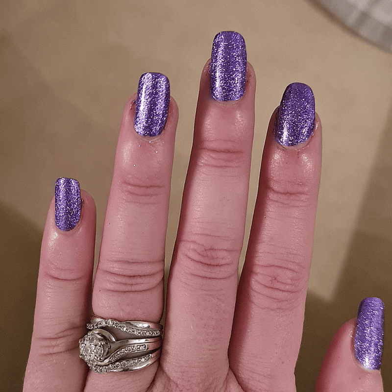 Royal Purple - Metallic Nail Powder - Shipping January 8th