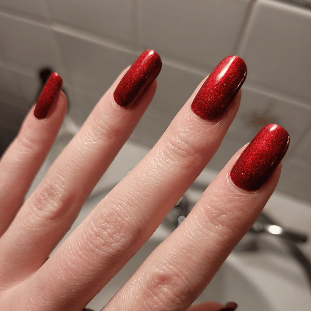 Ruby - Metallic Nail Powder