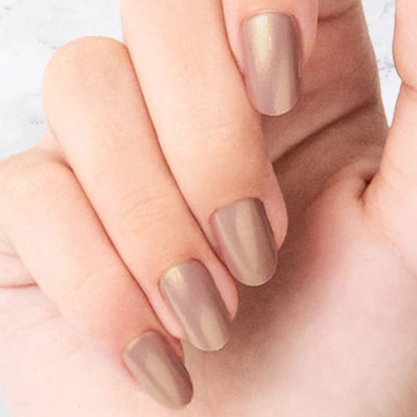 Nutmeg - Oval Sustainable Nails