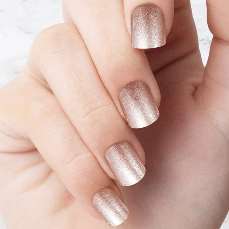 Biscuit Glazed - Square Sustainable Nails