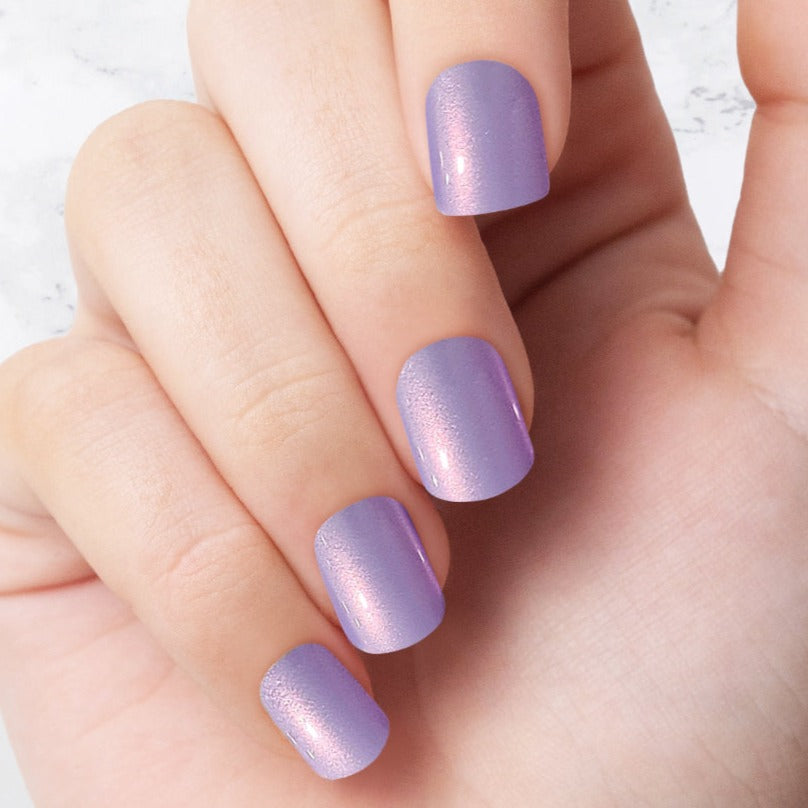 Heather Glazed - Square Sustainable Nails