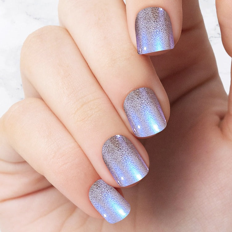 Indigo Glazed - Square Sustainable Nails