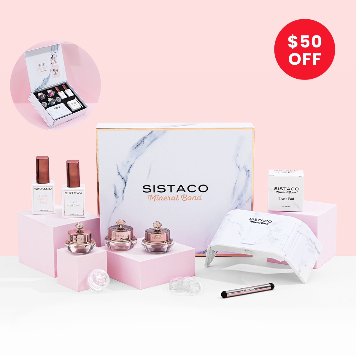 Mineral Bond Nail Set - $50 OFF