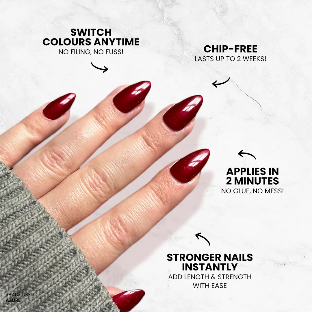 Cream - Oval Sustainable Nails