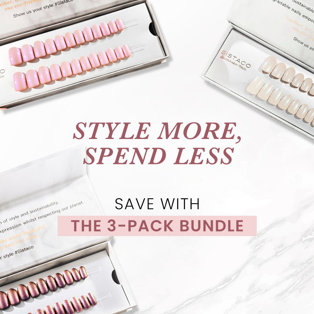 6 Piece Sustainable Nails Pack