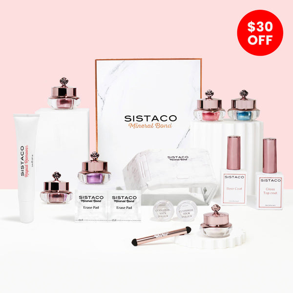 Sistaco™ Mineral Bond Nail Set<br/>($30 OFF + FREE GIFT!)