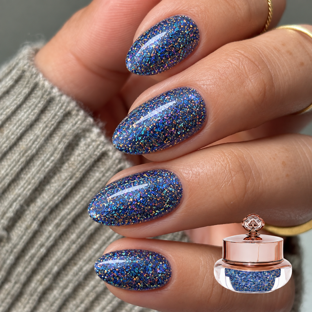 Electric manicure with matching colour pot