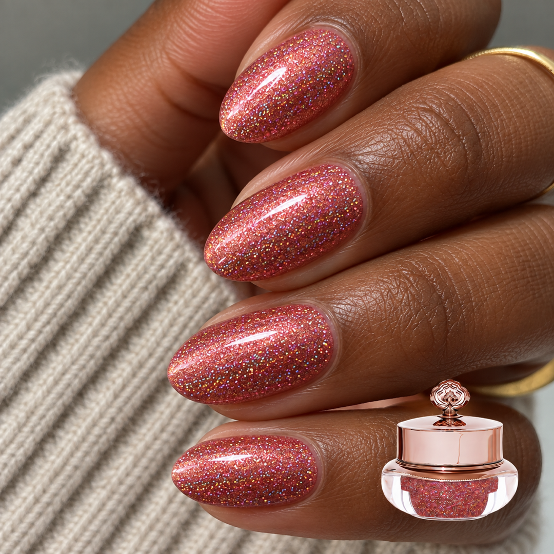 Ritz manicure with matching colour pot