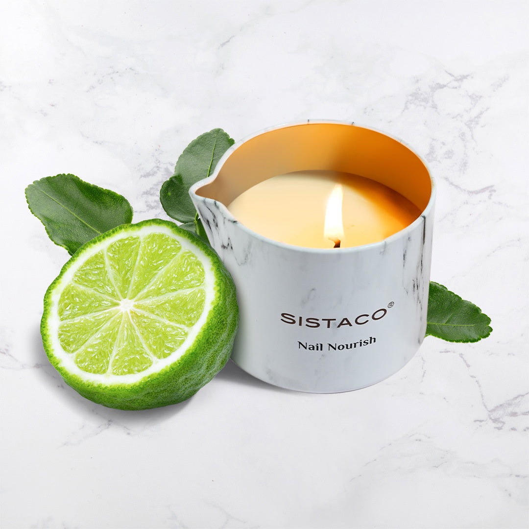 Nail Nourish Candle - Geranium + Sweet Orange - Pre Order