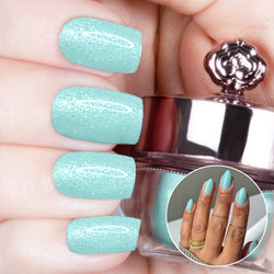 Tiffany Shimmer - Matte Nail Powder - By Tina B