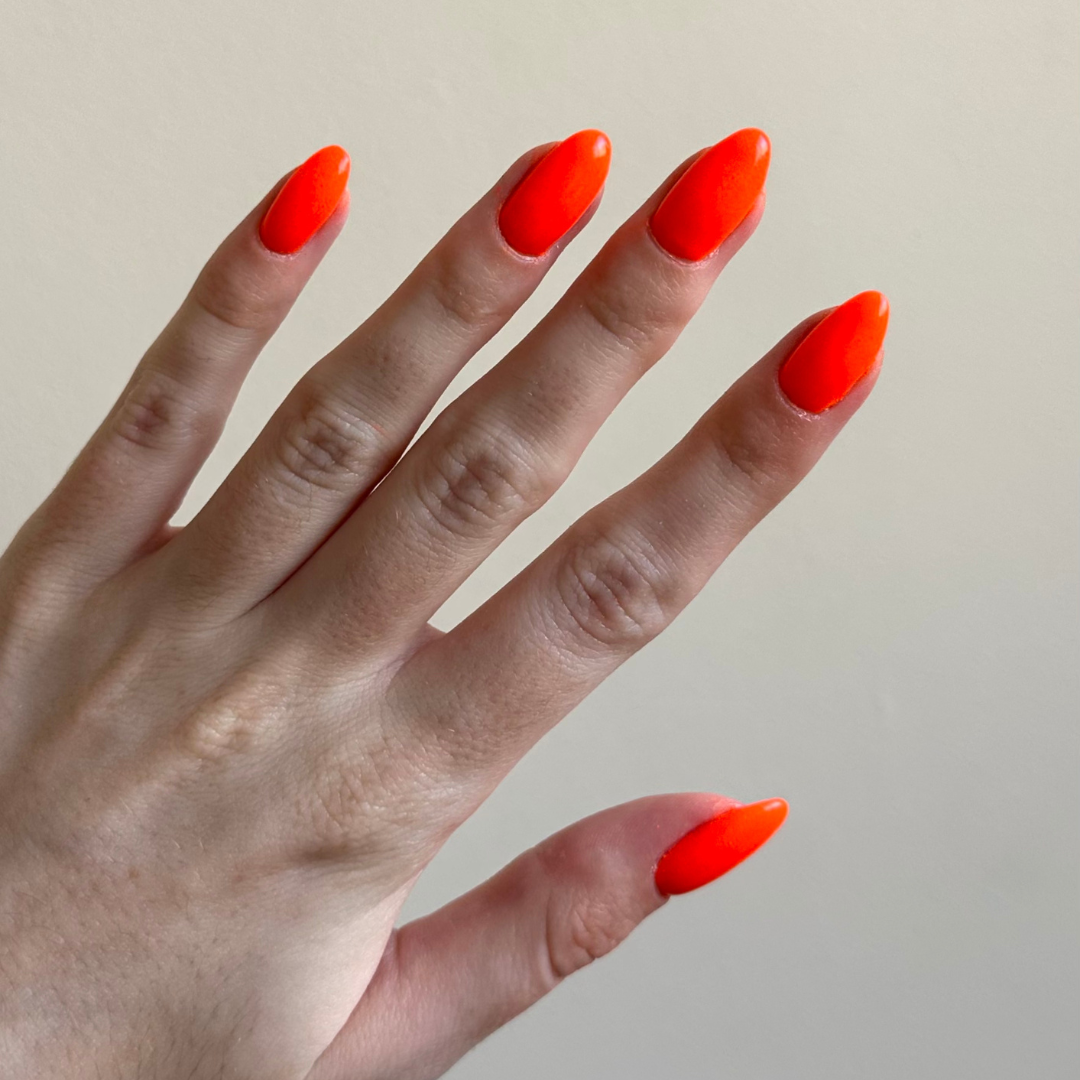 Vibrant Orange - Matte Neon Nail Powder