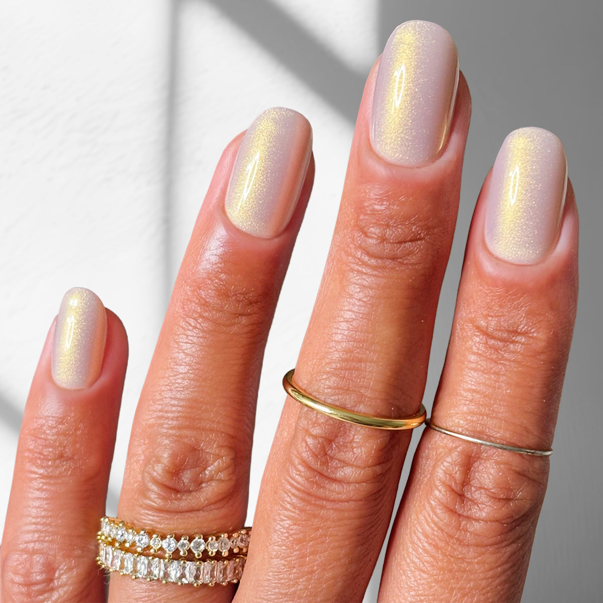 Fawn - Oval  Sustainable Nails