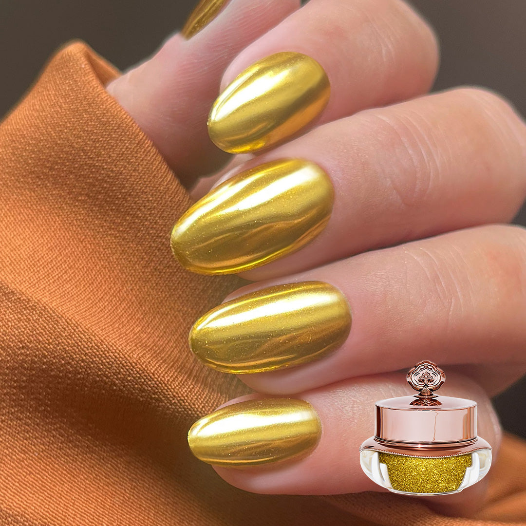Fire Glow - Metallic Nail Powder