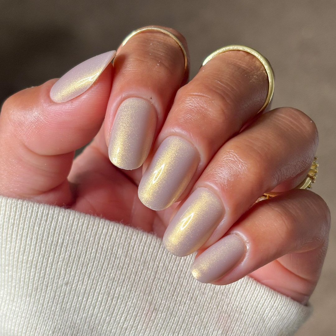Fawn - Oval  Sustainable Nails