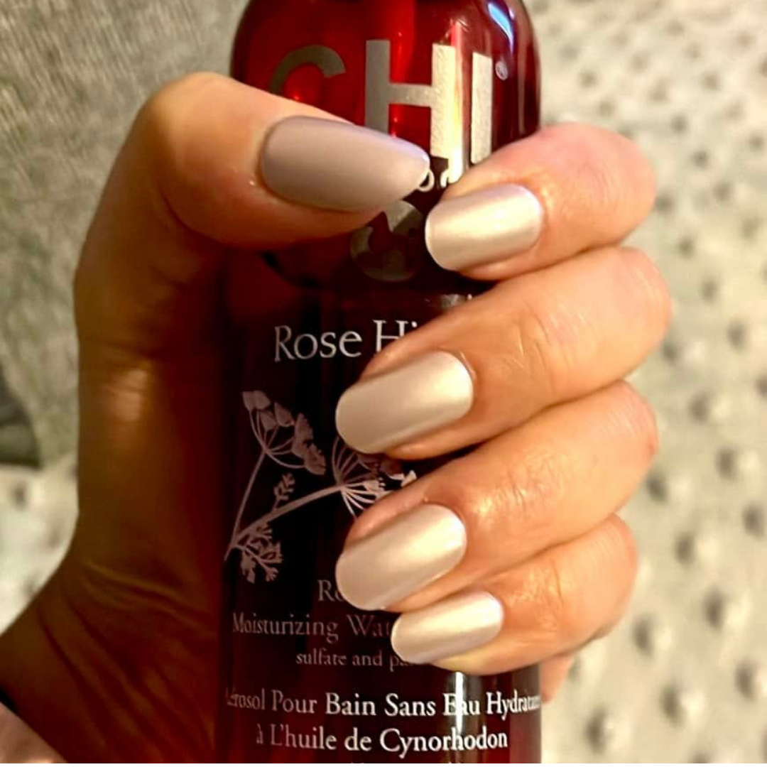 Biscuit Glazed - Oval Sustainable Nails