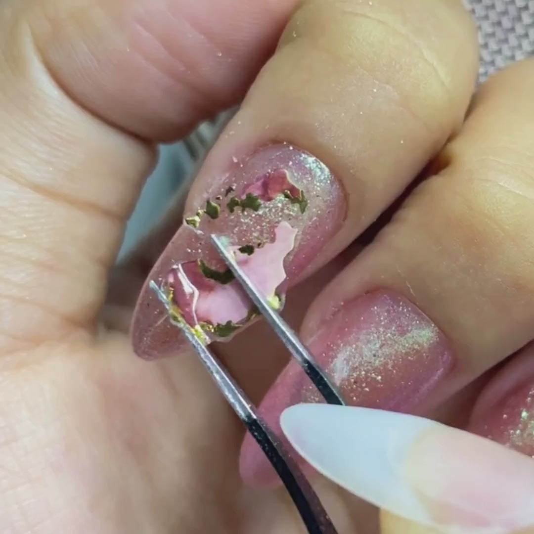 blaze nail embellishment application tutorial