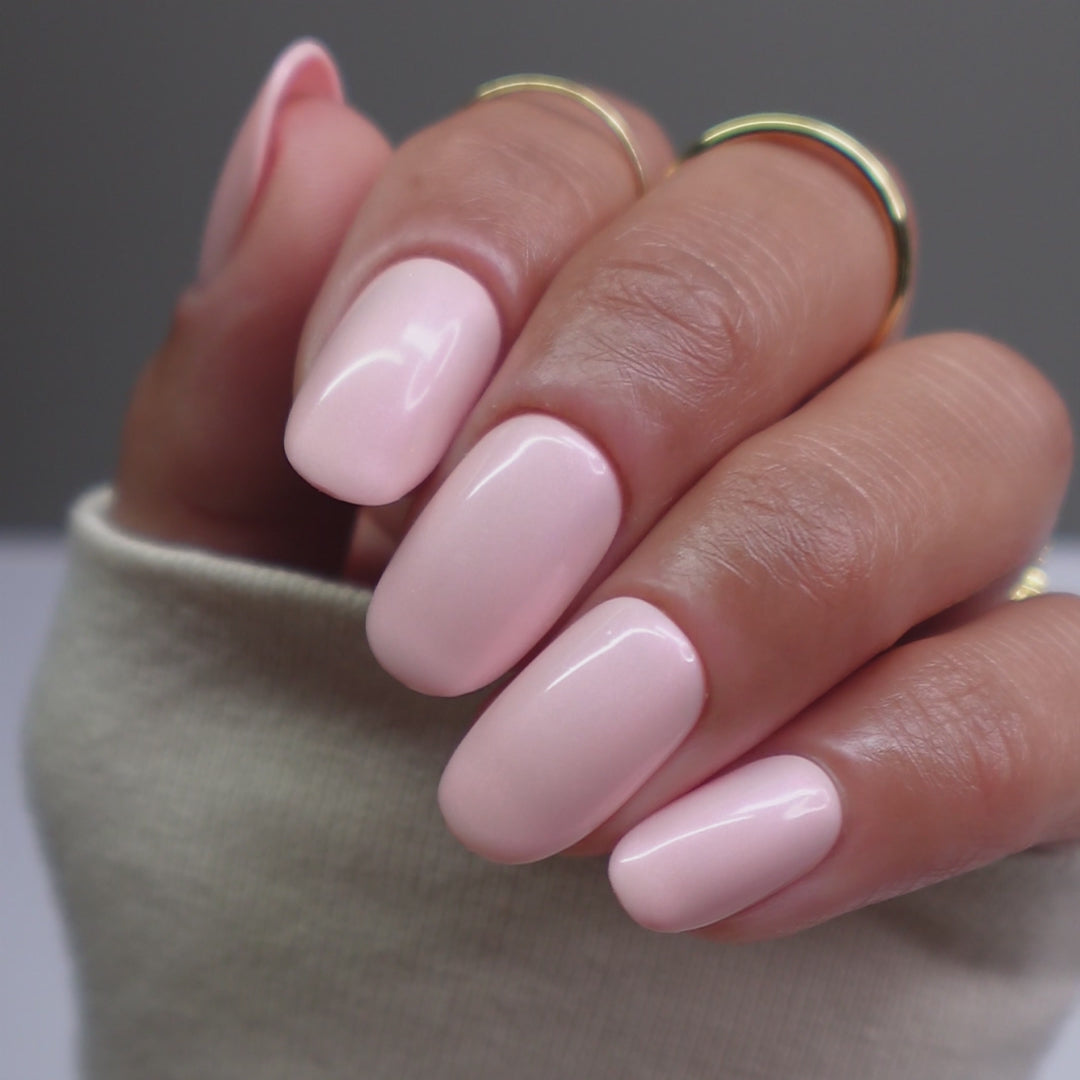 Rose Dust - Oval Sustainable Nails