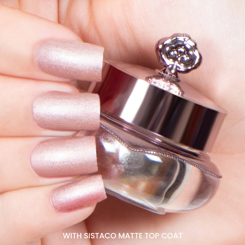 Dusty Rose - Metallic Nail Powder