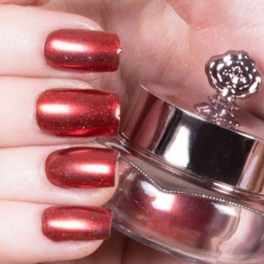 Ruby - Metallic Nail Powder