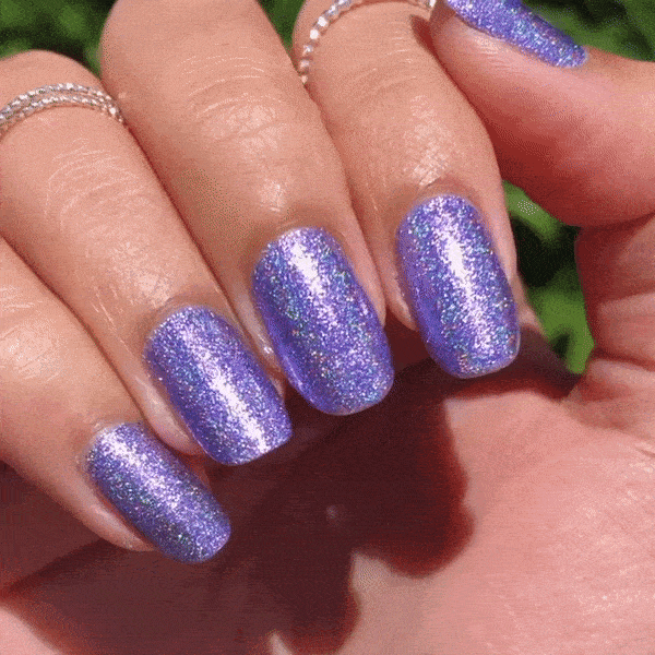 Violet Sky - Holographic Nail Powder
