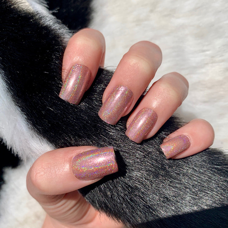 Rose Gold Holographic